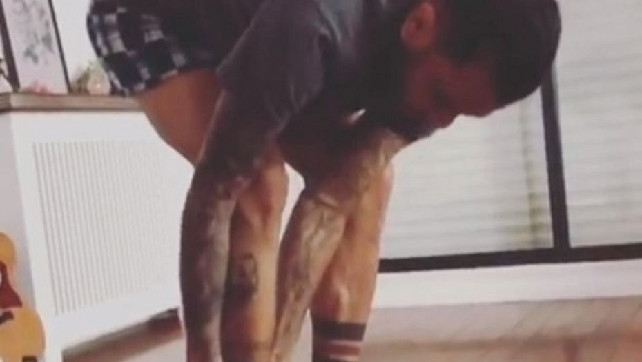 dani Alveš na štiklama