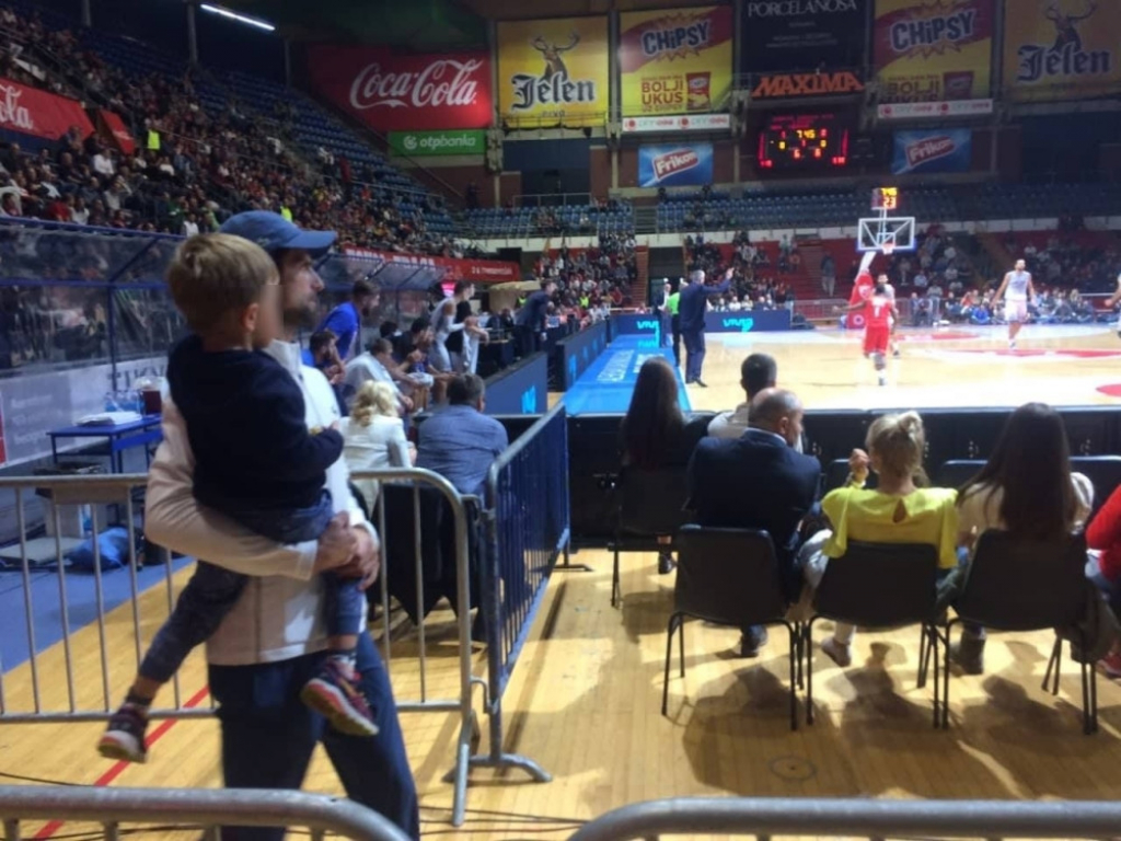 Novak Đoković sa sinom