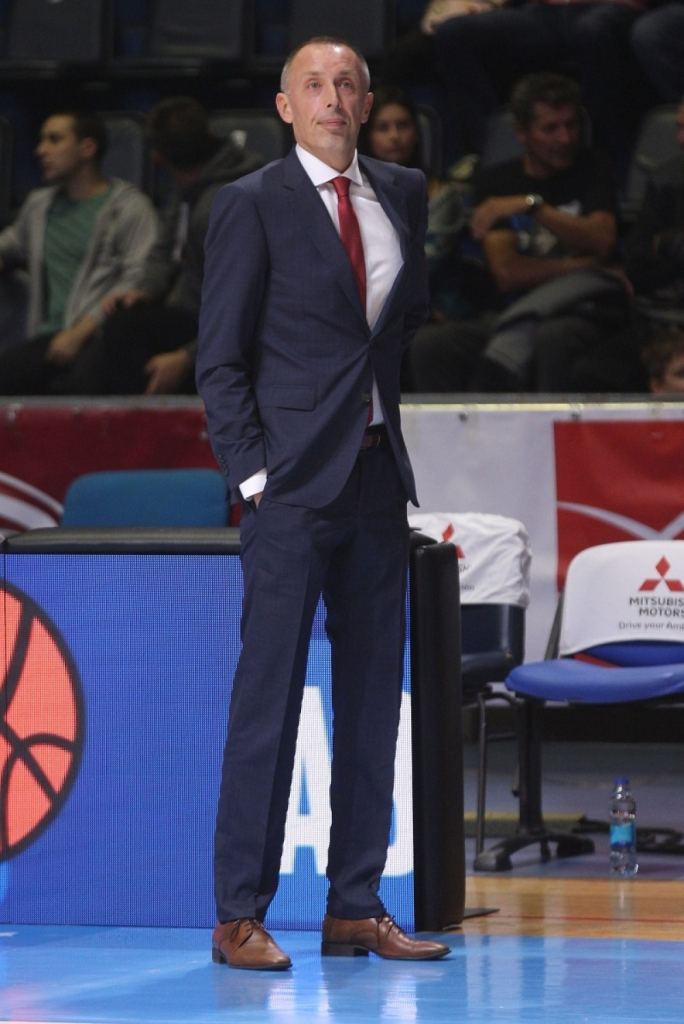 Trener Crvene zvezde Milan Tomić
