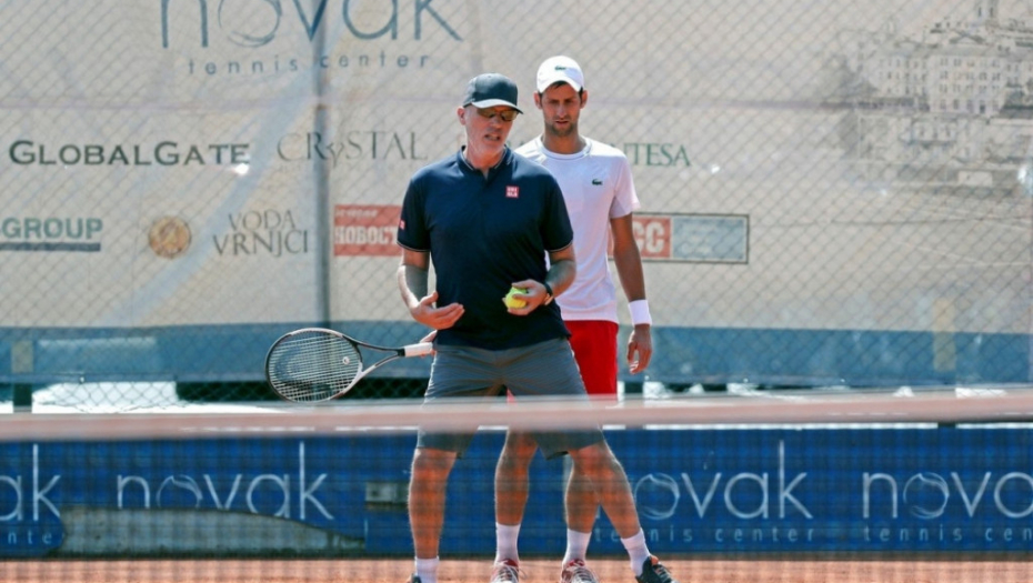 Gebhard Fil Grič sa Novakom Đokovićem