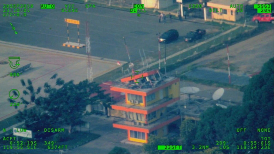 Kontrolni toranj se urušio zbog zemljotresa