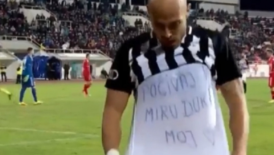 Nemanja Miletić posvetio gol malom Dušanu