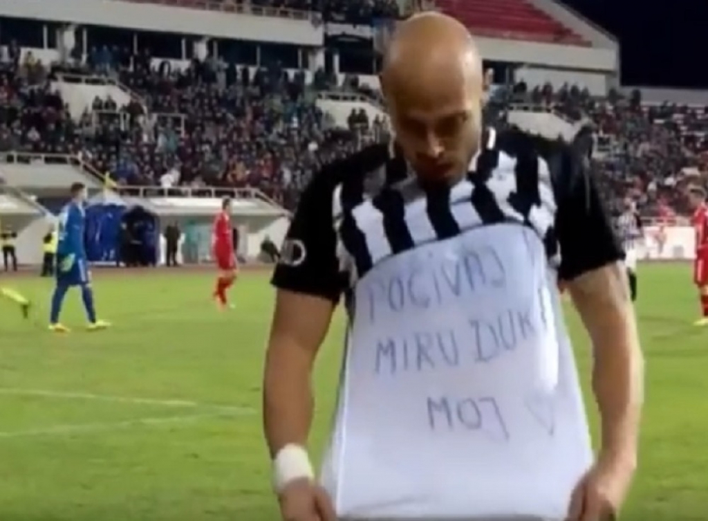 Nemanja Miletić posvetio gol malom Dušanu