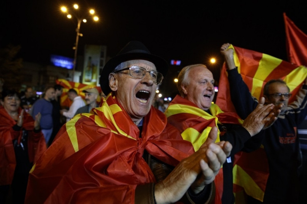 Makedonija, Skoplje, referendum