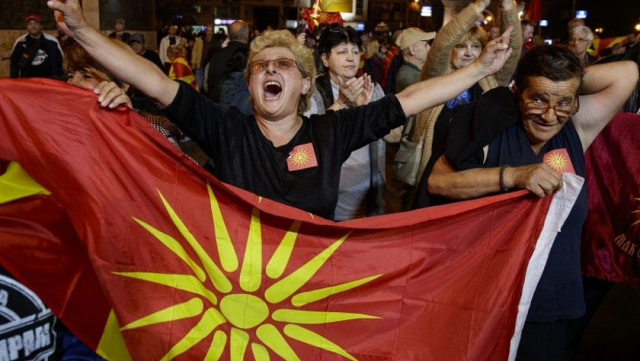 Makedonija, Skoplje, referendum