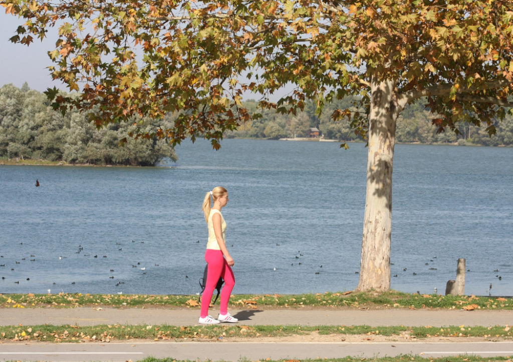 Jesen šetnja reka Beograd