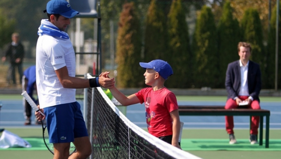  Đoković na terenima SC Novak