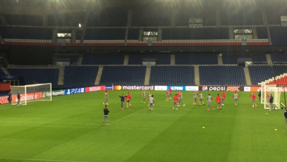 Trening Crvene zvezde na "Parku Prinčeva"