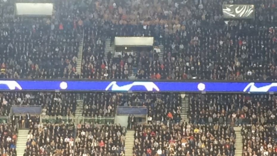 Navijači Crvene zvezde na Parku prinčeva