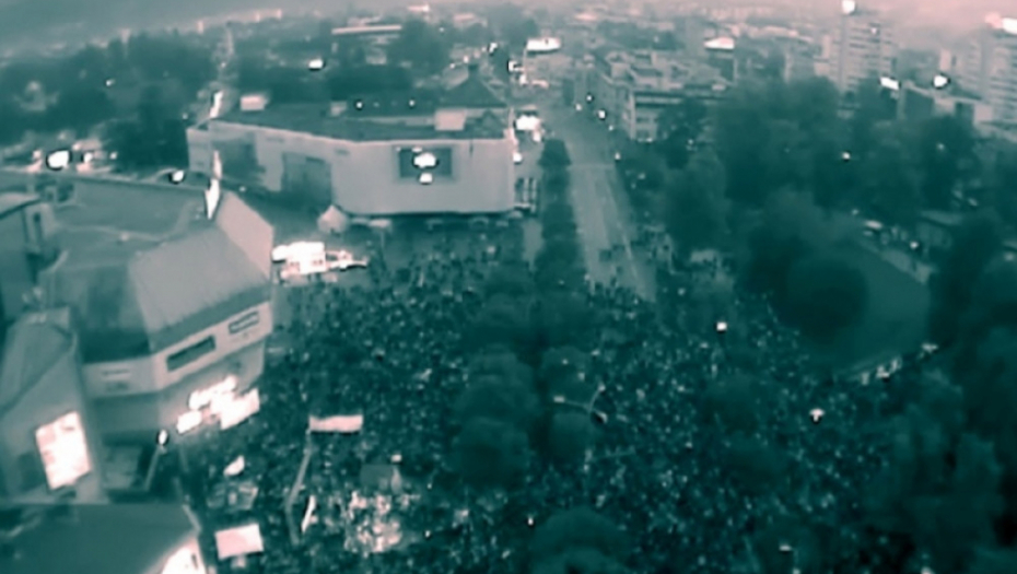 Počelo okupljanje građana na Trgu Krajine