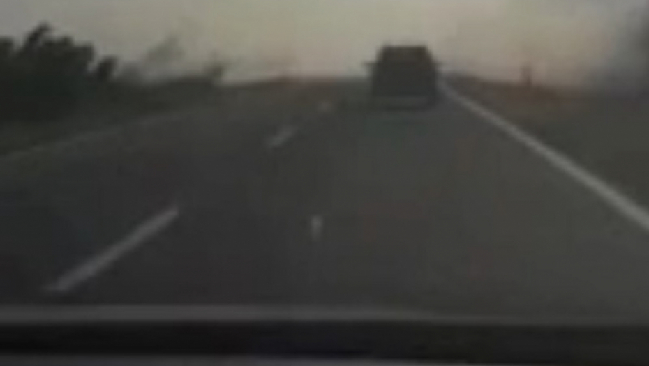 Dim pored kolovoza u blizini Pančeva