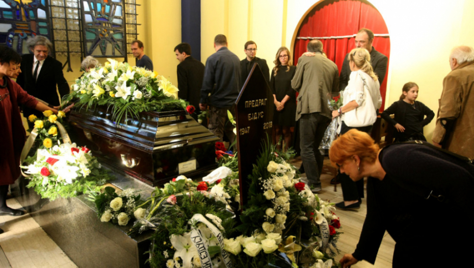 Predrag Ejdus, sahrana