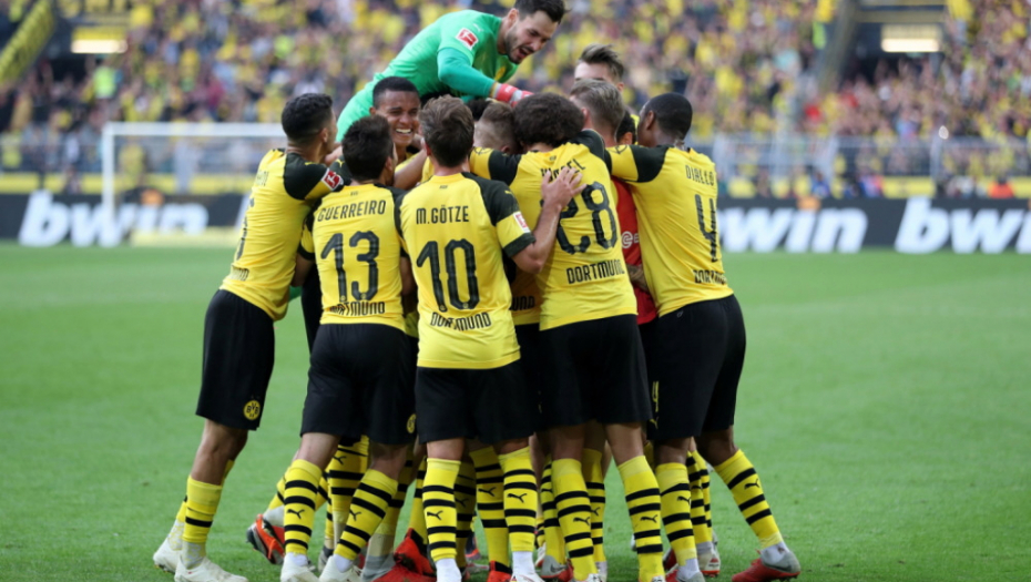 Slavlje fudbalera Borusije Dortmund