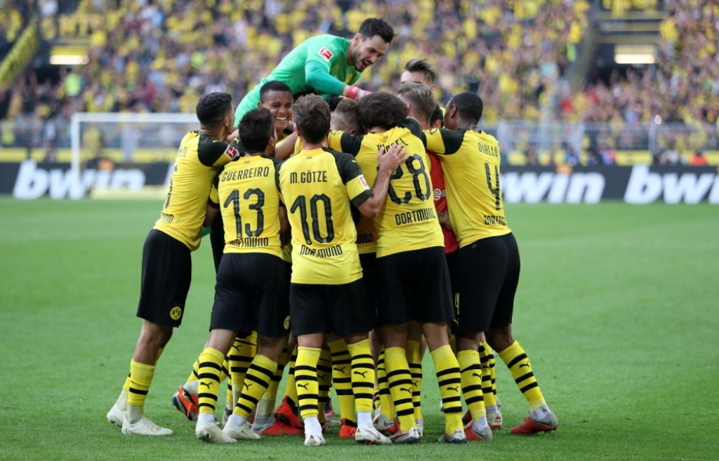 Slavlje fudbalera Borusije Dortmund