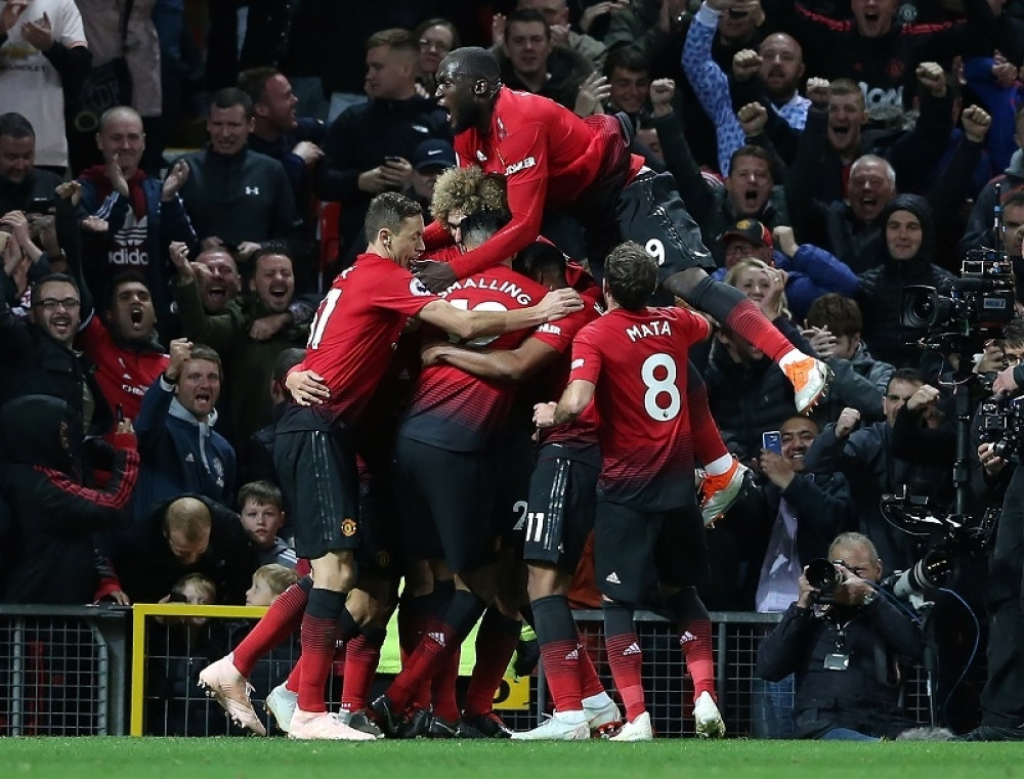 Slavlje igrača Mančester Junajteda