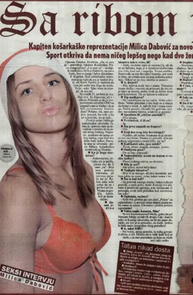 Milica Dabović, intervju