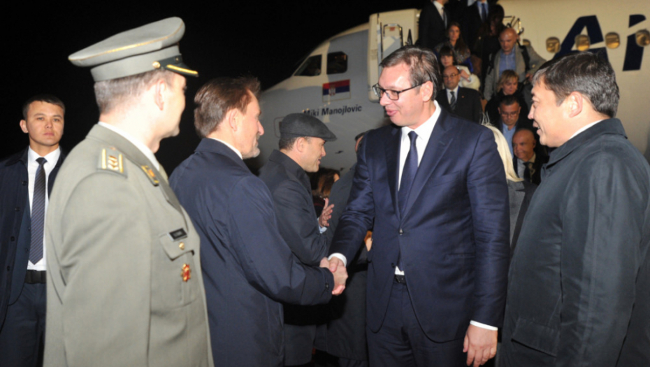 Aleksandar Vučić u Kazahstanu