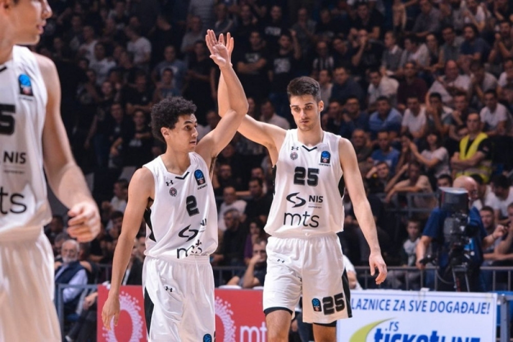 Rade Zagorac i Markus Pejdž iz Partizana