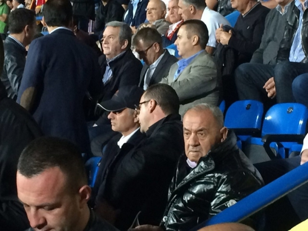 Žoze Murinjo na stadionu u Podgorici