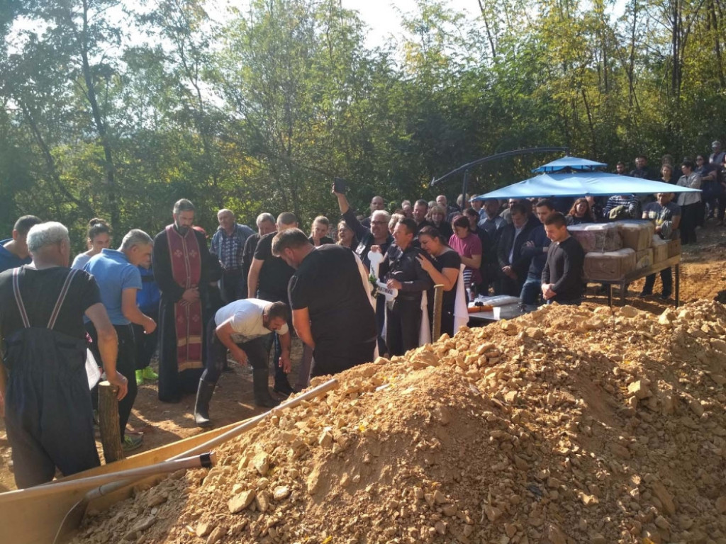 Sahrana Marije Čajetinac