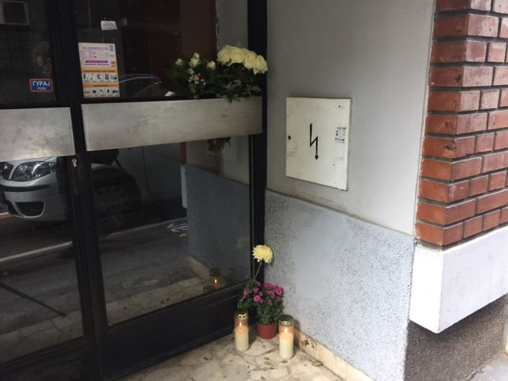 Ulaz zgrade u kojoj je živela Milena Dravić