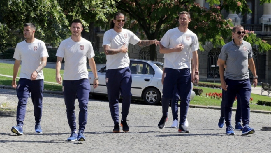 Zoran Tošić, Aleksandar Prijović, reprezentativci Srbije