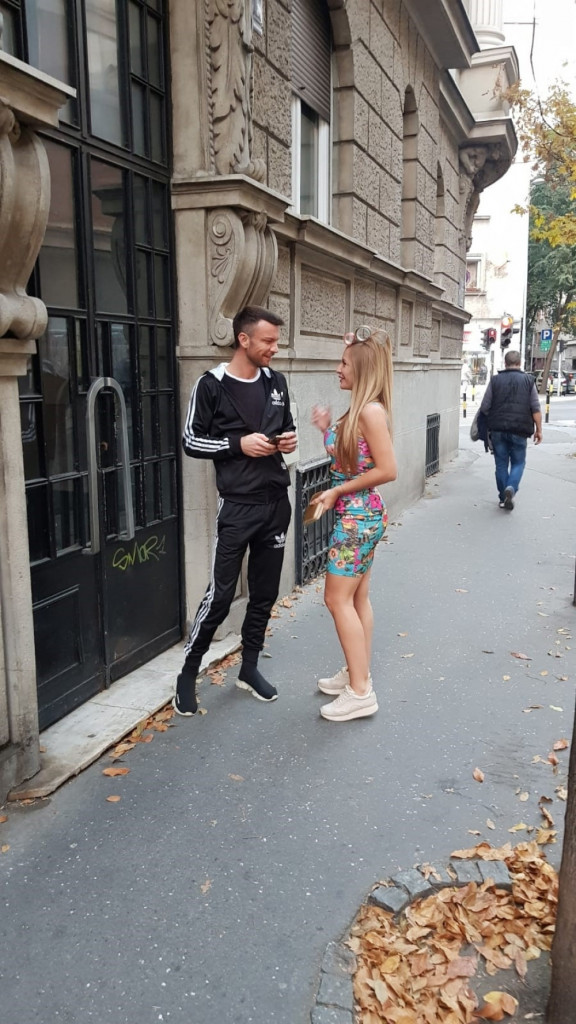 Peđa Božić i Tijana Stojić