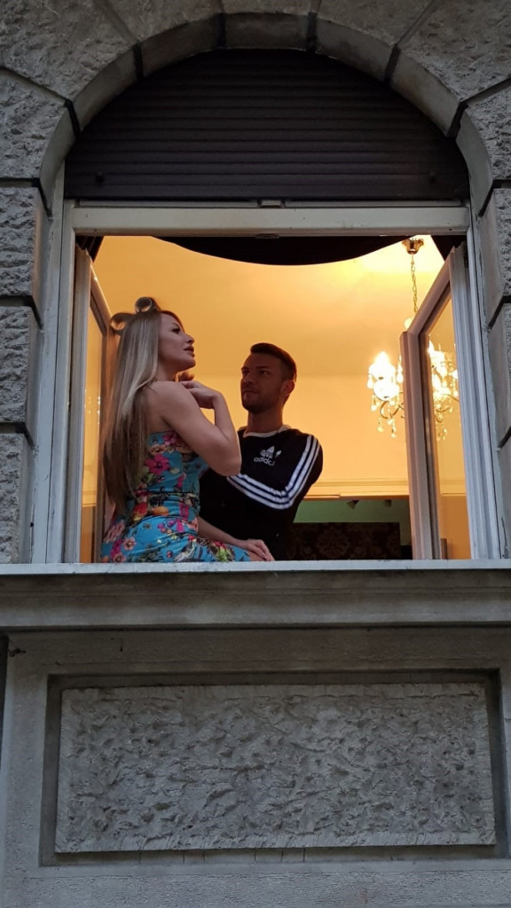 Peđa Božić i Tijana Stojić