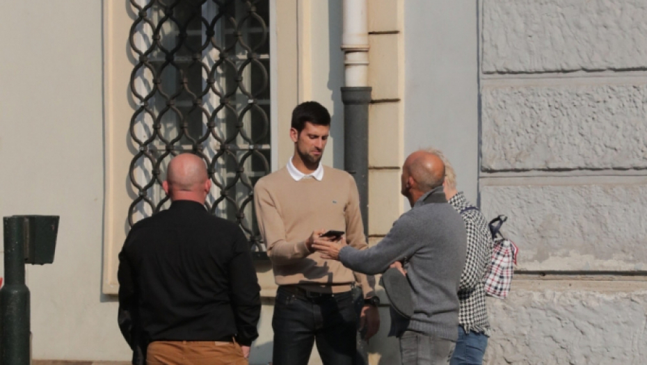 Novak i Jelena Đoković u Pragu