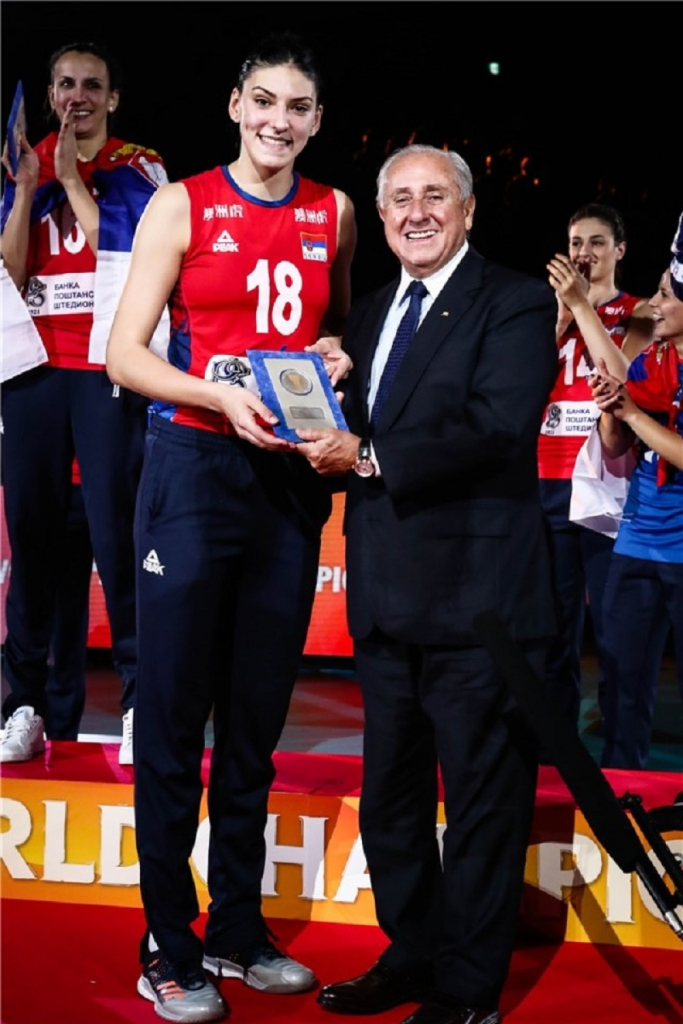 Tijana Bošković, MVP SP u Japanu