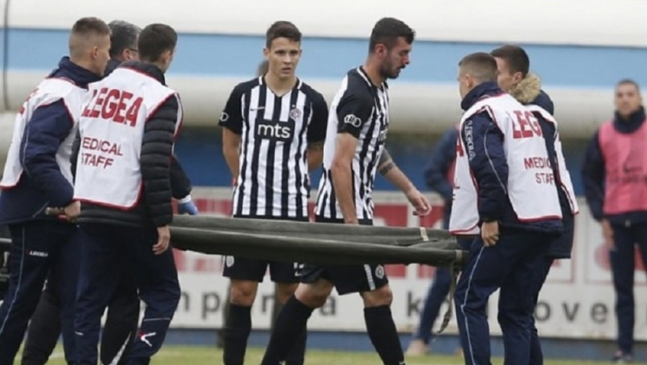 Fudbaler Partizana Šćekić