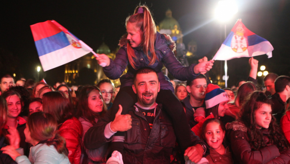 Odbojkašice Srbije, doček