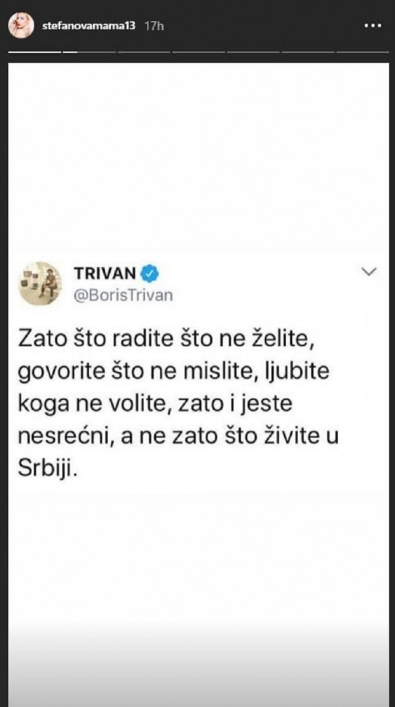 Milica Dabović, emotivan oproštaj