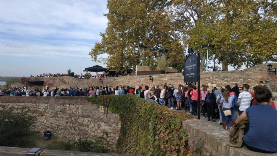 Redovi na Kalemegdanu