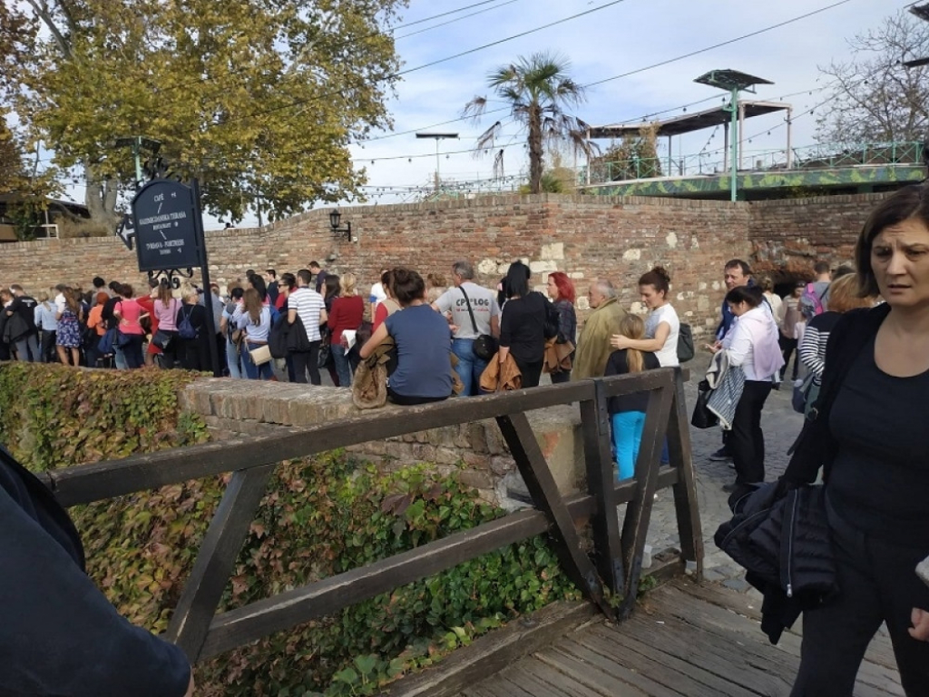 Redovi na Kalemegdanu