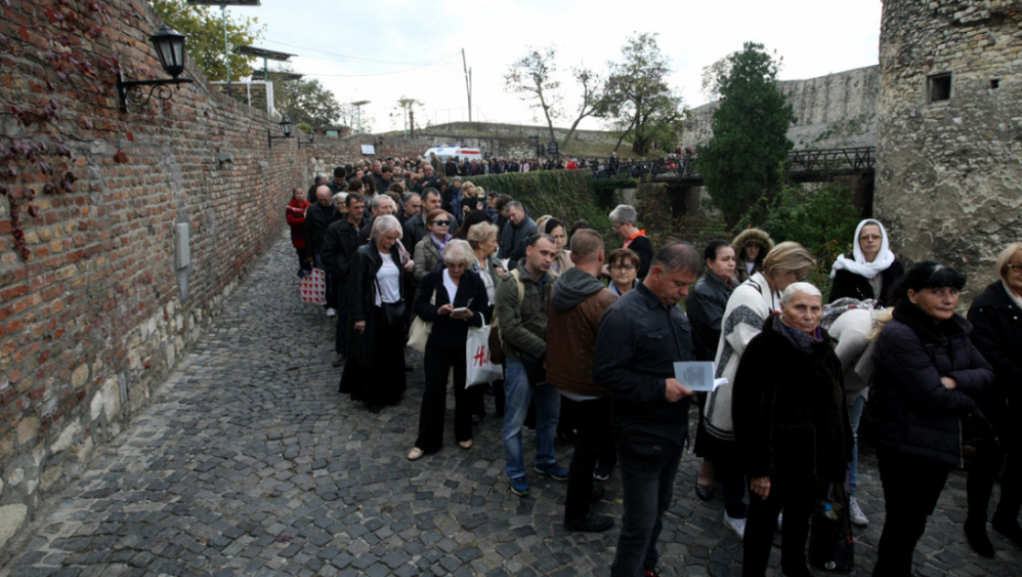 Redovi na Kalemegdanu