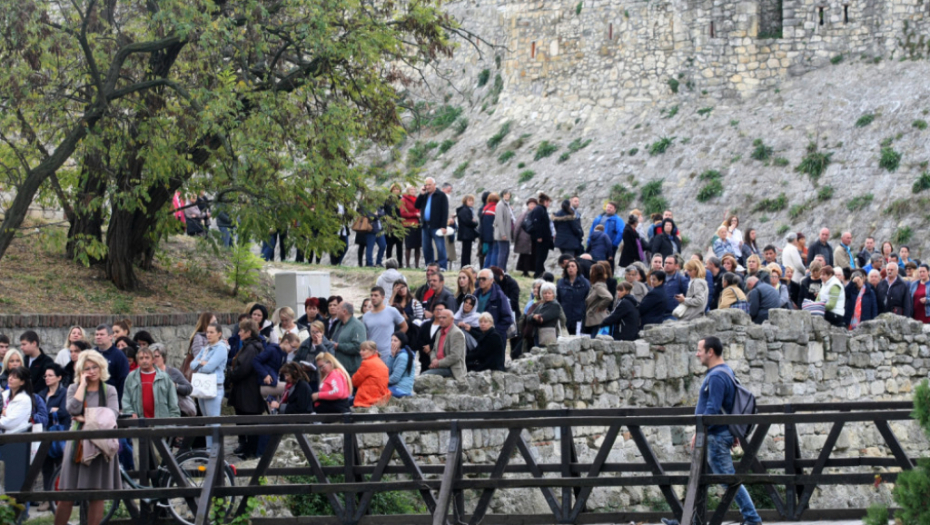 Redovi na Kalemegdanu