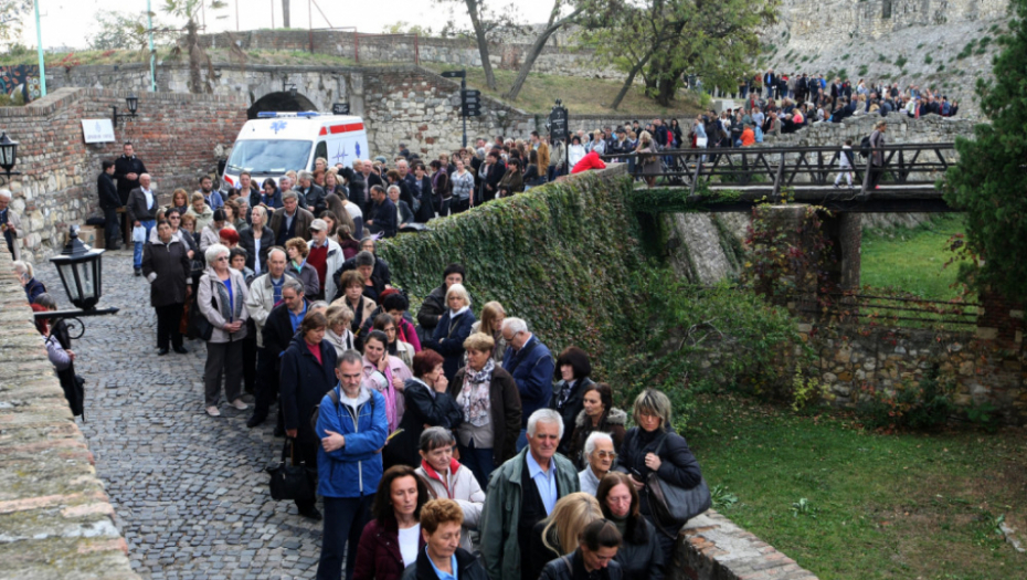 Redovi na Kalemegdanu