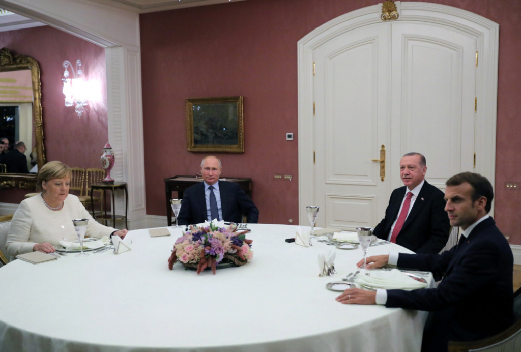 Putin, Makron, Erdogan i Merkel