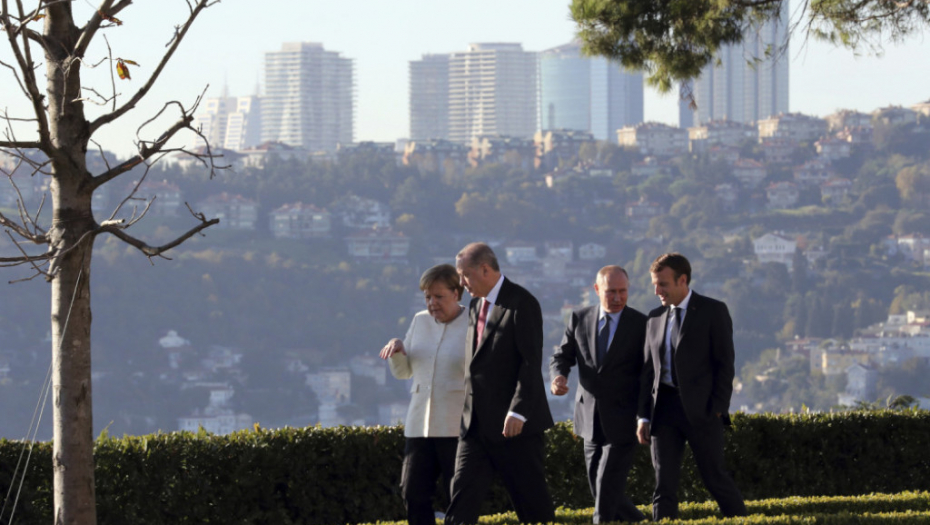 Putin, Makron, Erdogan i Merkel