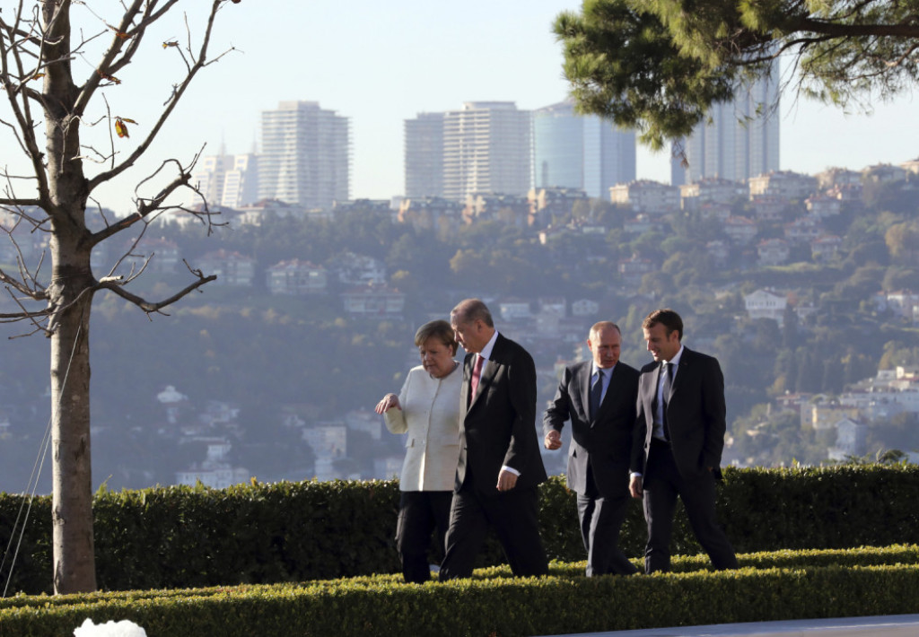 Putin, Makron, Erdogan i Merkel