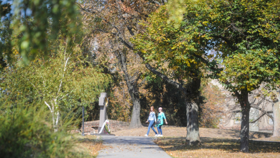Beograd, Kalemegdan, lepo vreme, vremenska prognoza, ljudi