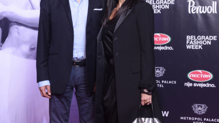 Dejan Lutkić sa suprugom