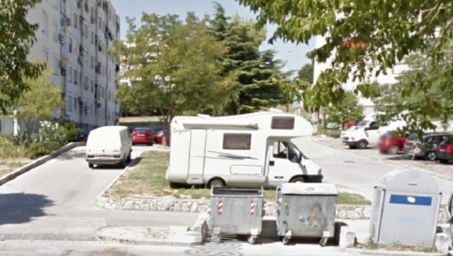 Ulica u Splitu gde se dogodio incident