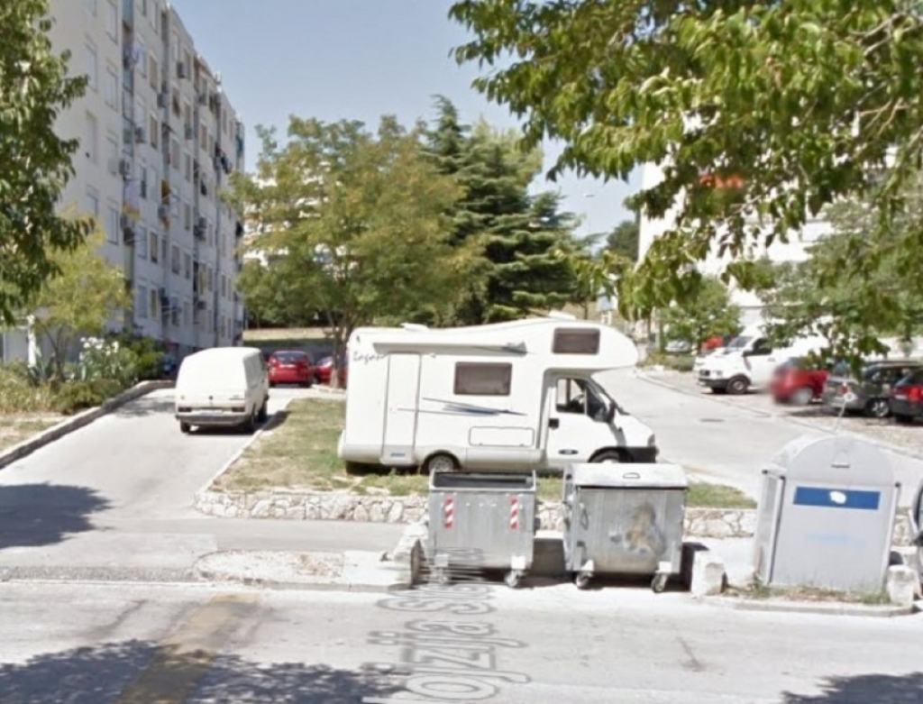 Ulica u Splitu gde se dogodio incident
