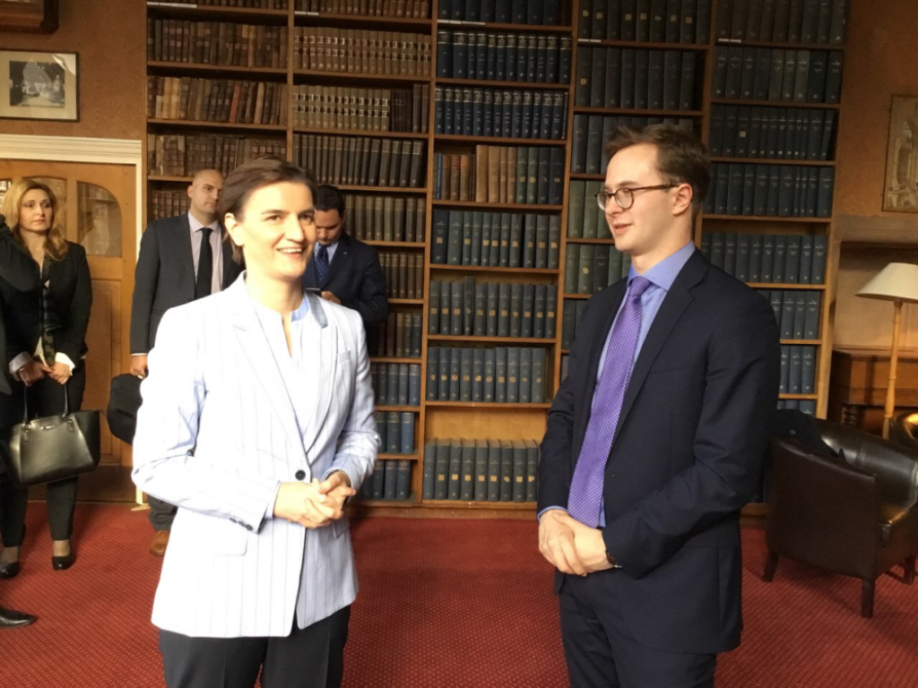 Premijerka Ana Brnabić na Oksfordu