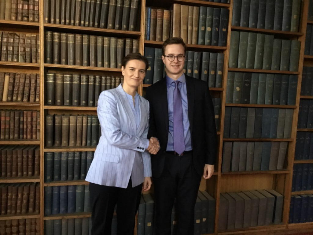 Premijerka Ana Brnabić na Oksfordu