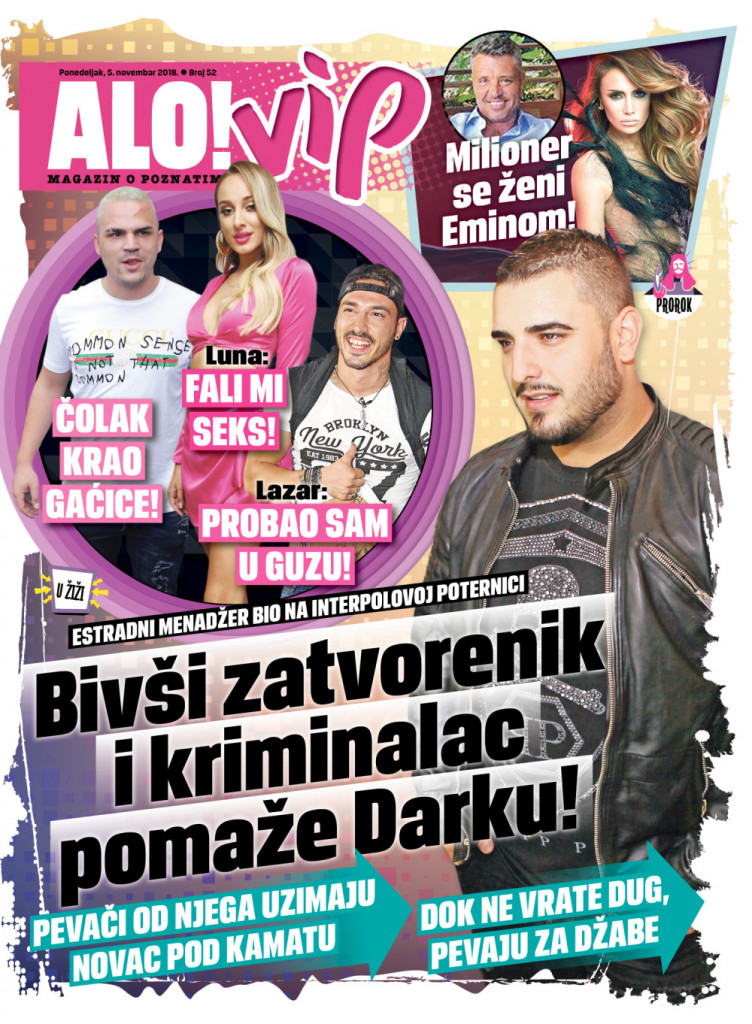 Naslovna strana VIP Magazina broj 52