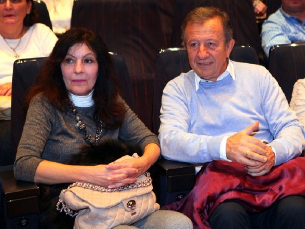 Žika Nikolić sa suprugom