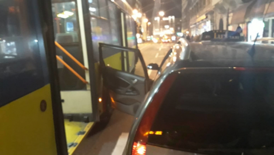 Zastoj u centru Beograda